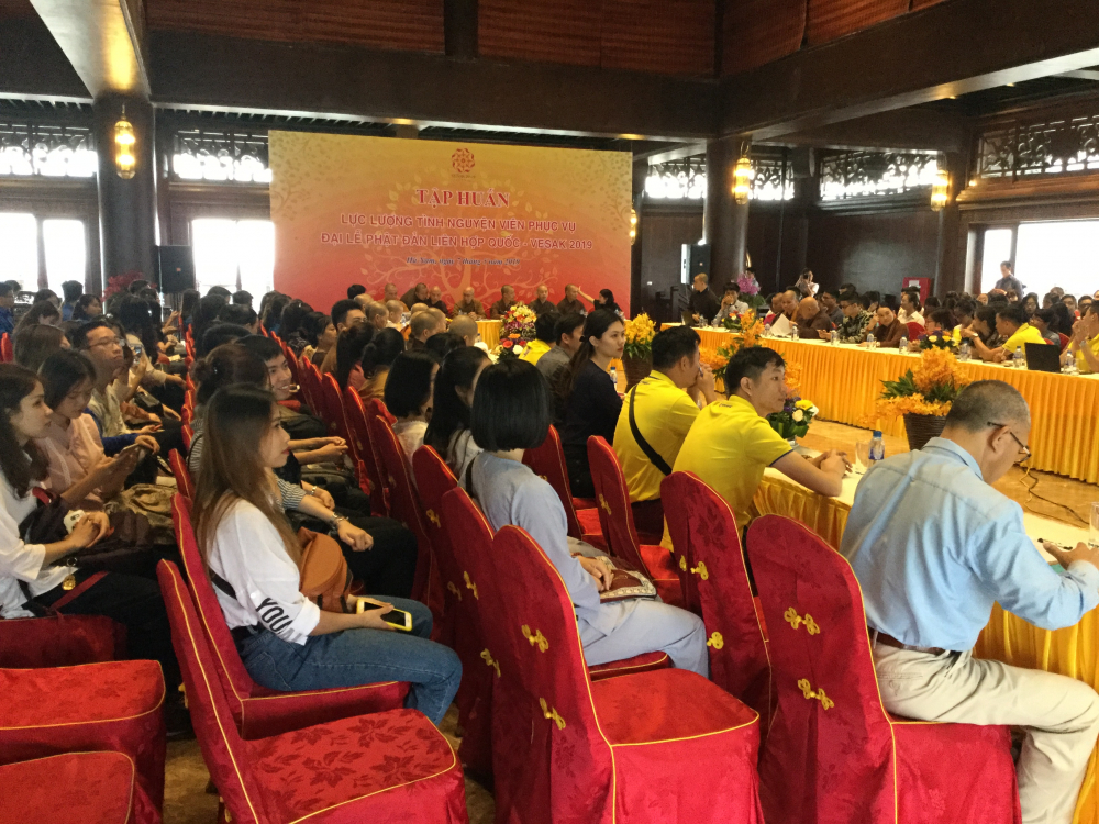 7.200 thanh niên tình nguyện phục vụ Đại lễ Phật đản Liên hợp quốc Vesak 2019