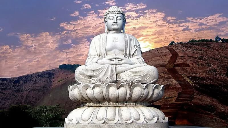 ảnh phật a di đà màu sắc