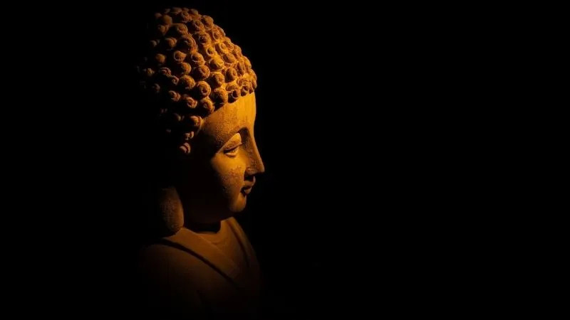 ảnh phật a di đà trong không gian thờ cúng