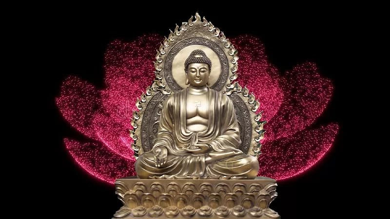 ảnh phật a di đà uy nghiêm