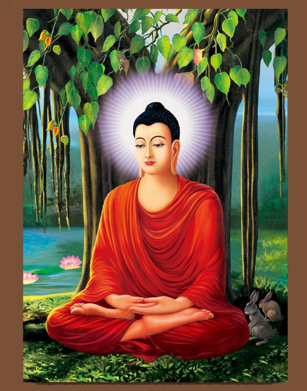 Ảnh Phật Thích Ca Mâu Ni đẹp với hào quang tỏa sáng, biểu tượng của sự giác ngộ và bình an.