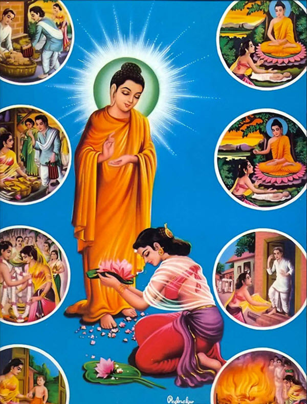 Ảnh Phật Thích Ca Mâu Ni mê hoặc, nghệ thuật đặc biệt, thể hiện sự thanh tịnh thiêng liêng.