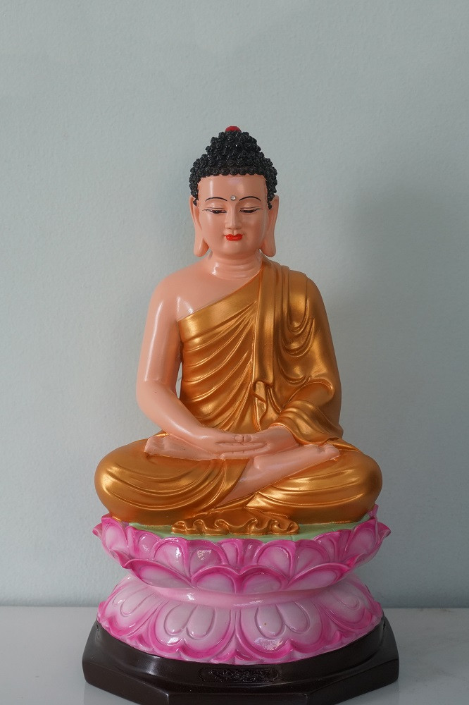 Ảnh Phật Thích Ca Mâu Ni tinh tế, sáng tạo, thể hiện sự thanh tịnh và thiêng liêng.