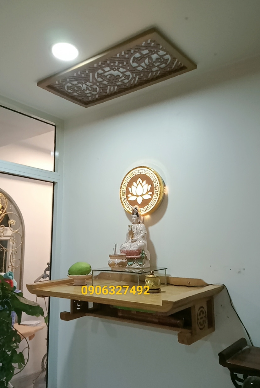 Bàn thờ mẹ Quan Âm đẹp