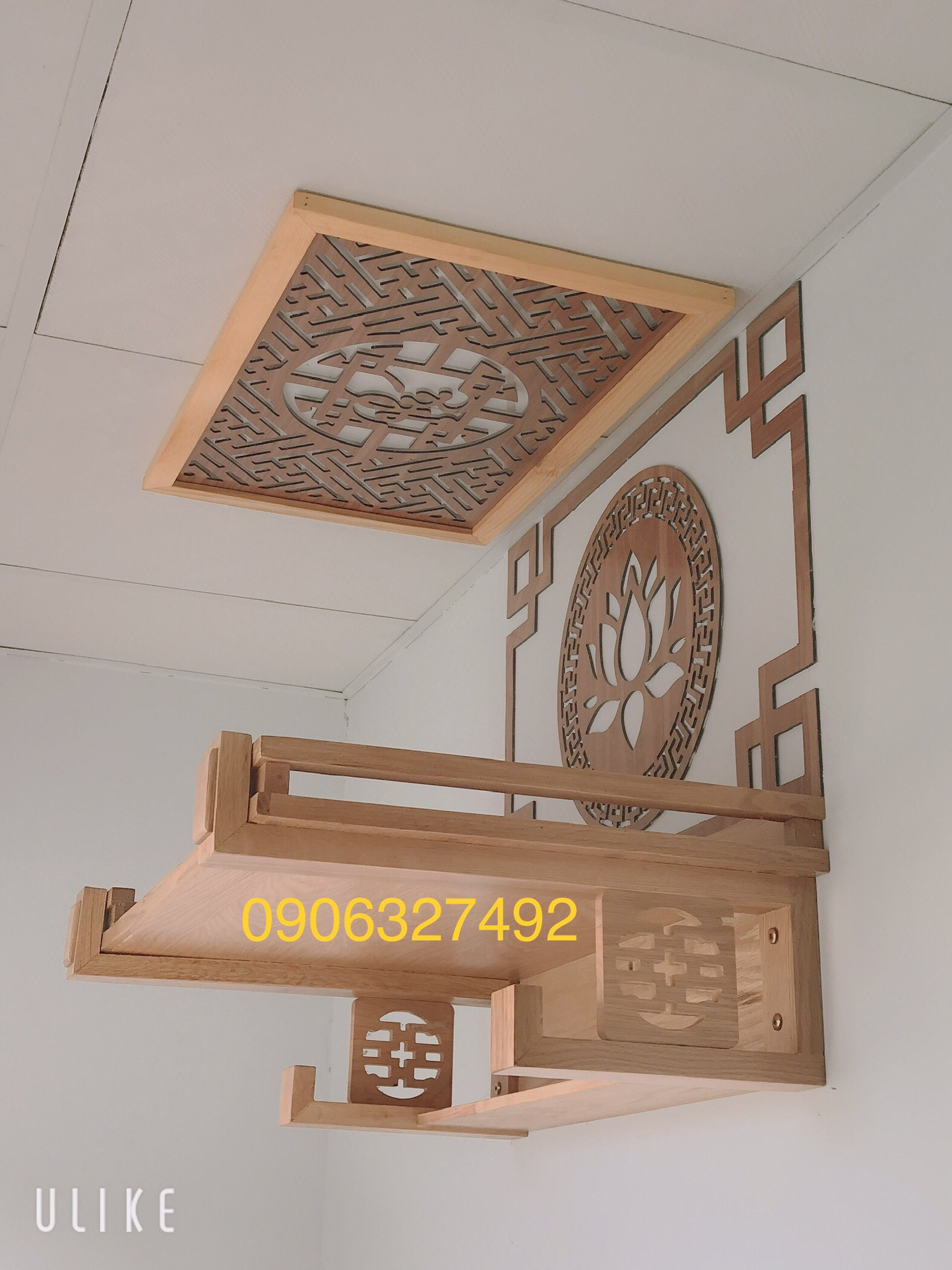 Bàn thờ Phật Bà Quan Âm nhiều tầng