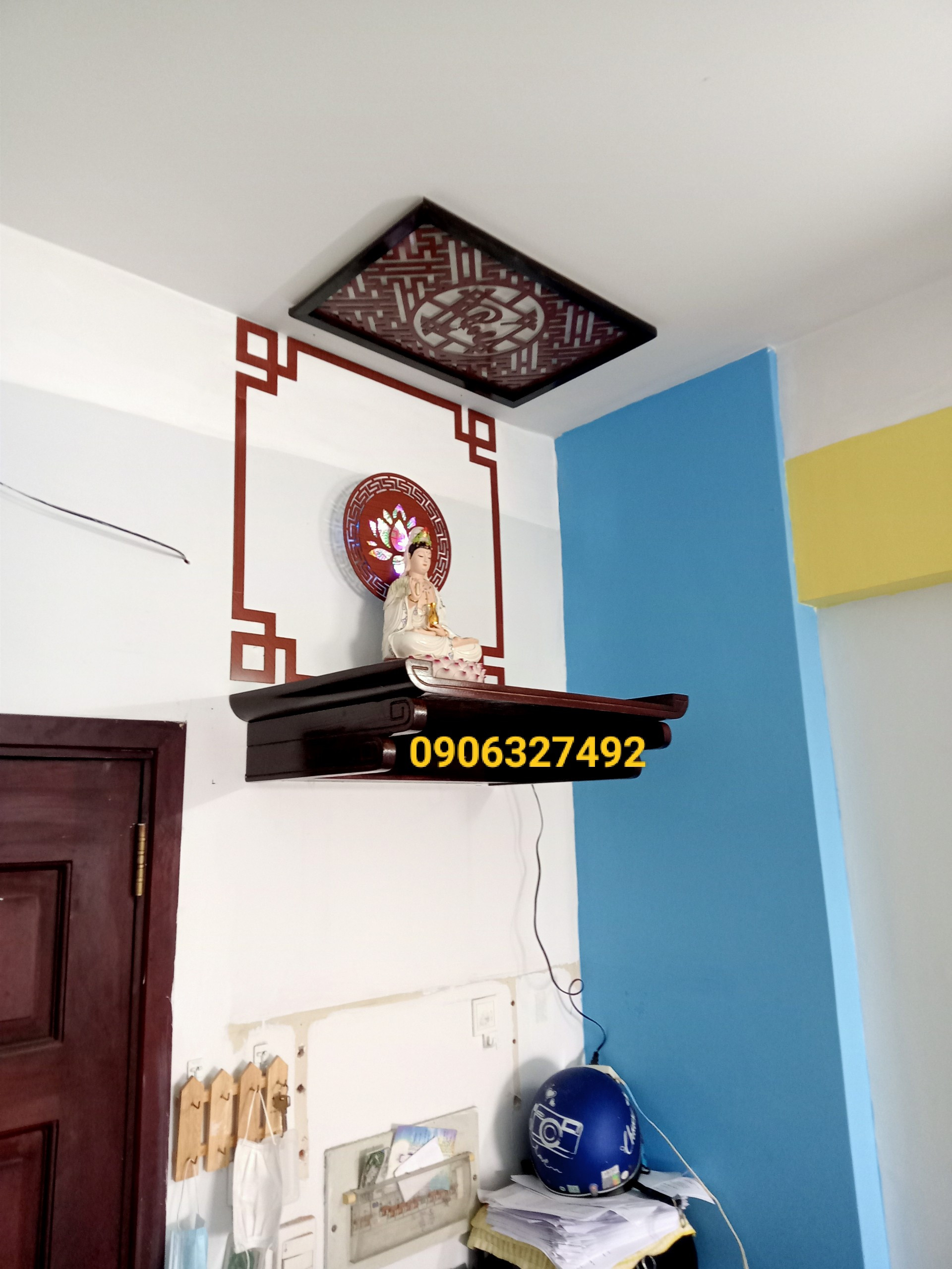 Bàn thờ Phật Quan Âm cổ điển