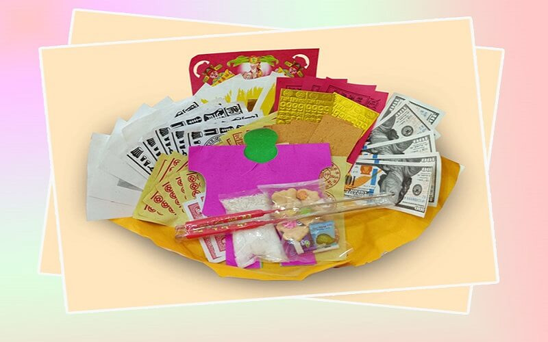 Bộ lễ vật cúng 16 được chuẩn bị sẵn tiện lợi