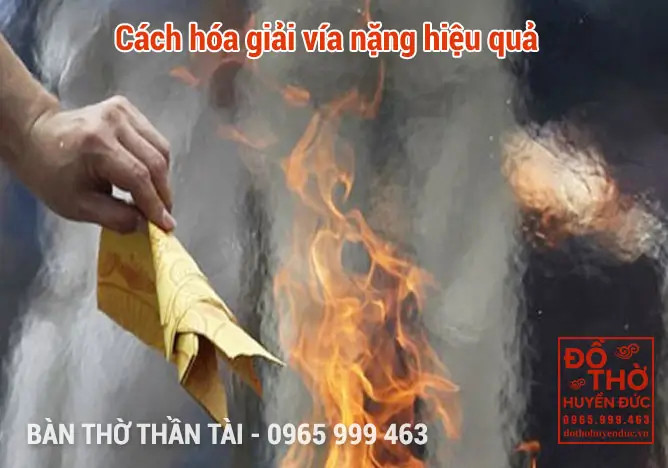 Các vật phẩm và phương pháp tâm linh giúp hóa giải năng lượng nặng vía