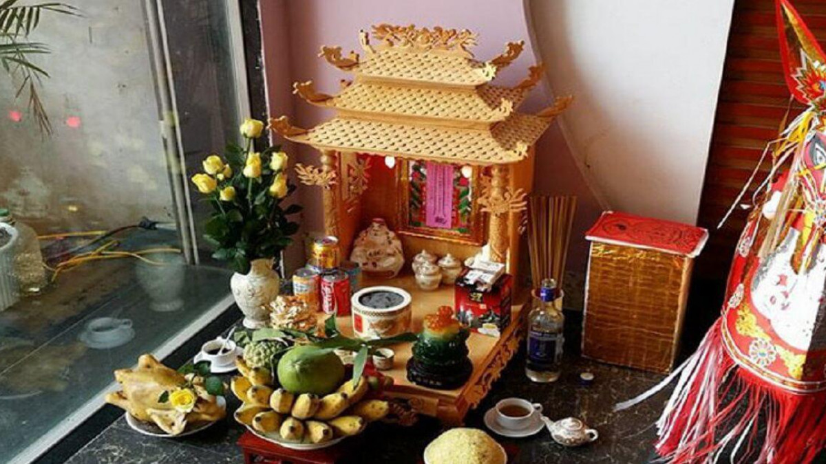 Cách bài trí bàn thờ ông thần tài thổ địa đúng chuẩn theo phong thủy