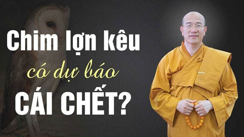 Chim lợn ẩn mình trong bóng tối, tượng trưng cho quan niệm Phật giáo về tiếng chim lợn kêu.