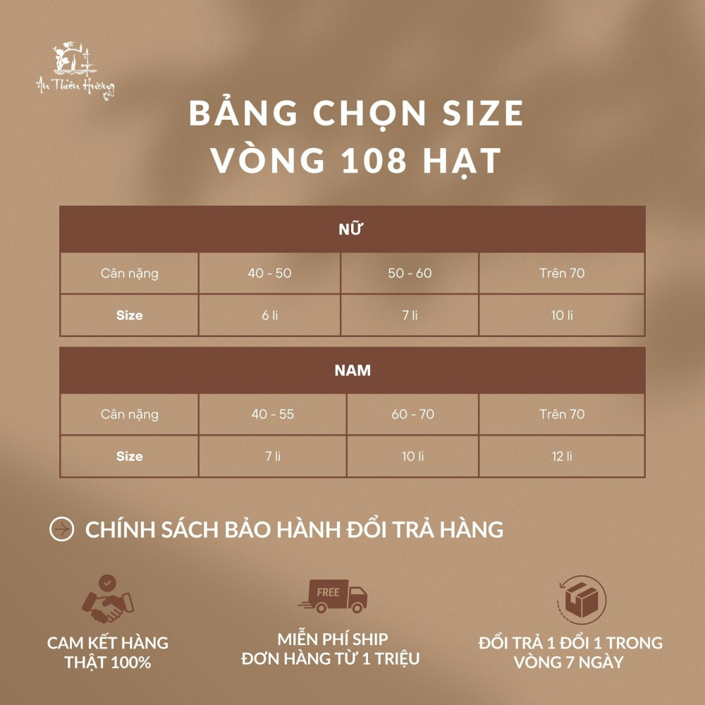Chuỗi hạt trầm hương 108 hạt