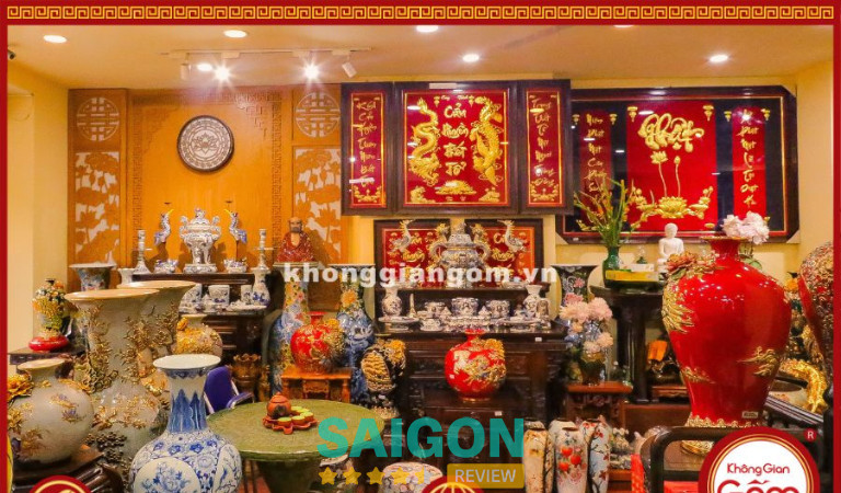 Cửa Hàng Không Gian Gốm Bát Tràng tại TPHCM
