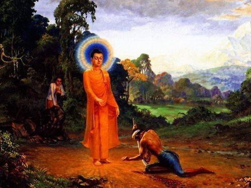 Hình ảnh minh họa hậu quả của những lời thề độc theo lời Phật dạy
