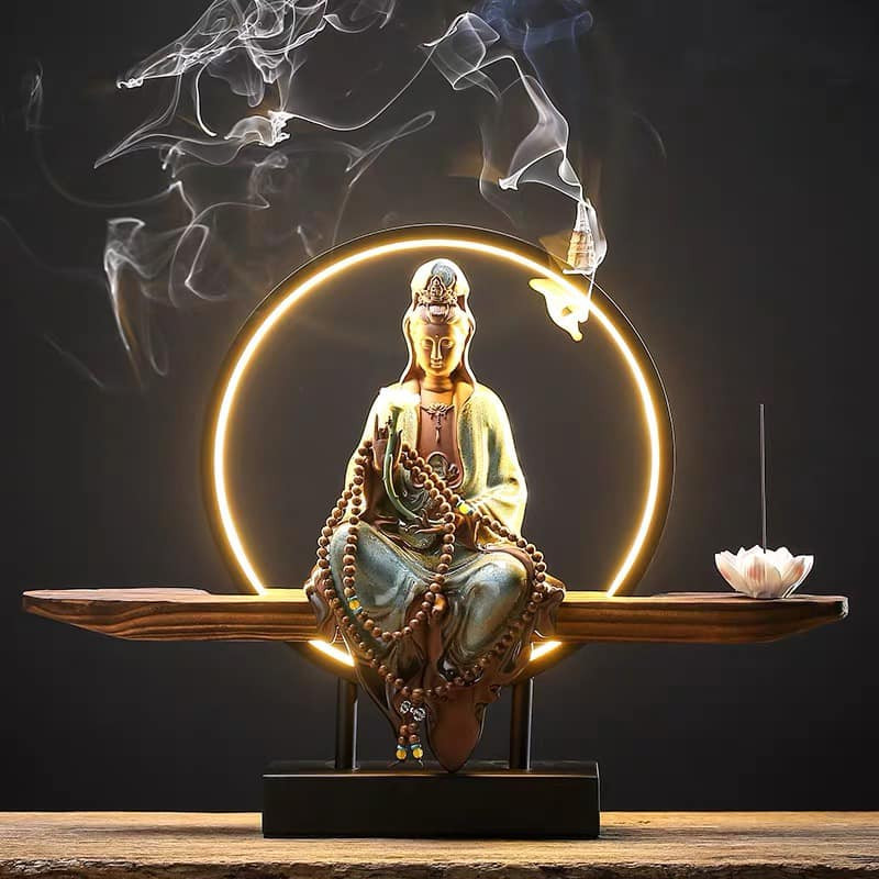 Hình ảnh minh họa trạng thái vô ưu là gì với người ngồi thiền giữa thiên nhiên