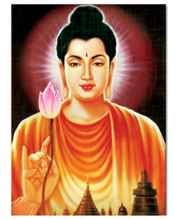 Hình ảnh Phật Thích Ca Mâu Ni an hòa, tượng trưng cho sự yên tĩnh và thanh nhã.