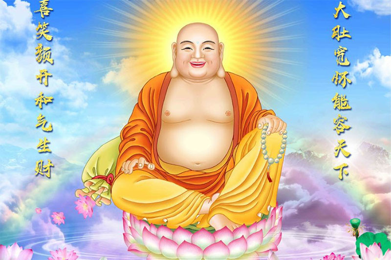 hình phật di lặc đẹp