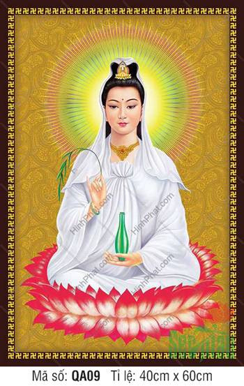 Hình Quan Âm Bồ Tát đẹp nhất, biểu tượng từ bi