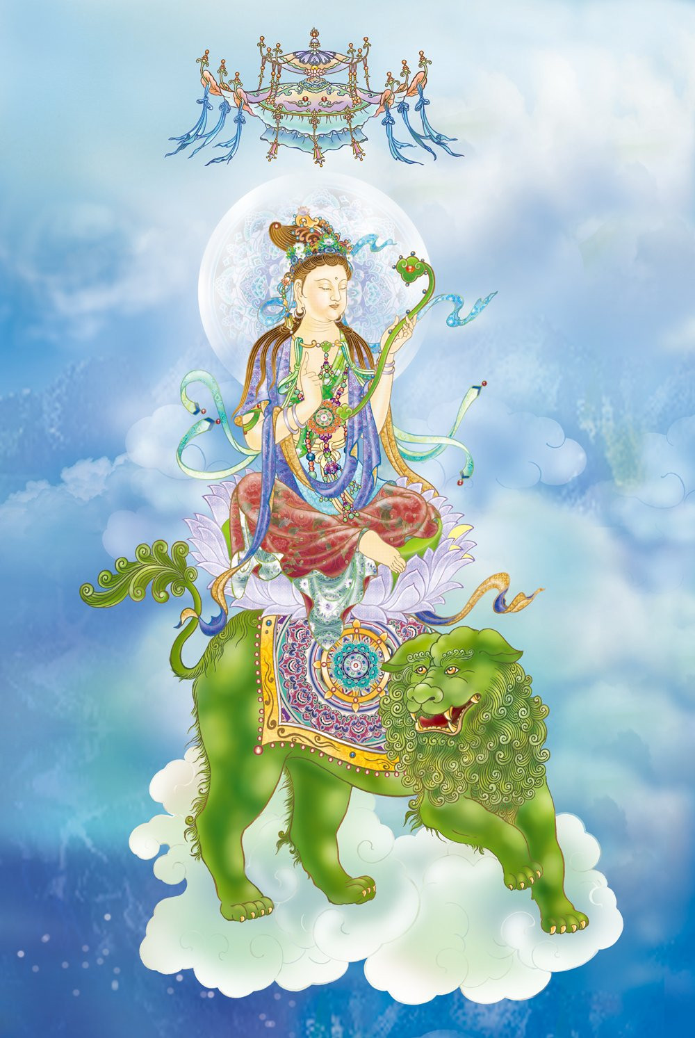 Hình tượng Văn Thù Bồ Tát qua các thời kỳ
