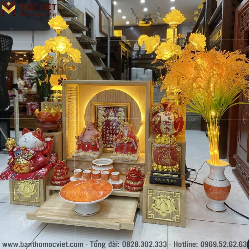 Kiểu dáng bàn thờ hiện đại, thanh thoát