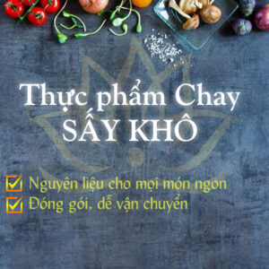 Mô hình các loại thực phẩm chay khô