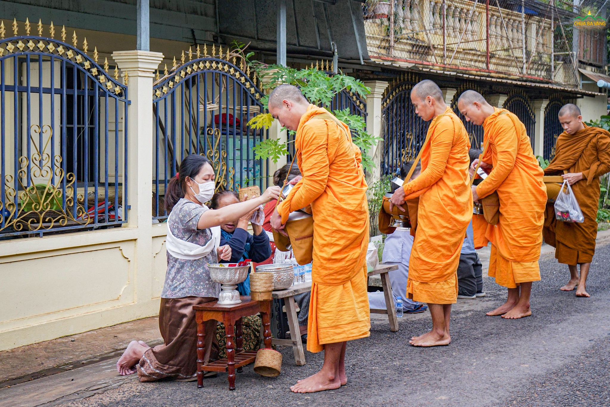 Một người đang nhìn ngắm cảnh vật với tâm thanh tịnh, minh họa cách thọ uẩn có thể được đoạn tận thông qua chánh niệm.