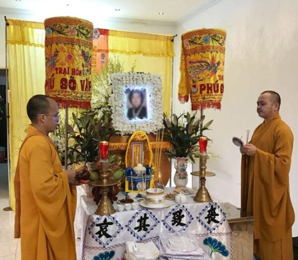 Nghi thức lễ Tịch Điện trang trọng trong tang lễ Phật giáo