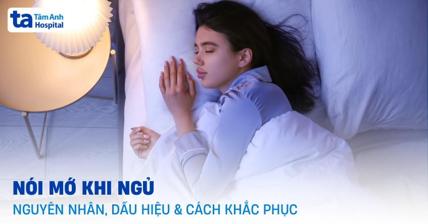 Người đang ngủ mớ nói chuyện trong giấc ngủ