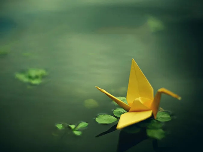Người phụ nữ đứng giữa không gian rộng lớn, hướng về phía trước, biểu tượng cho hành trình cuộc sống