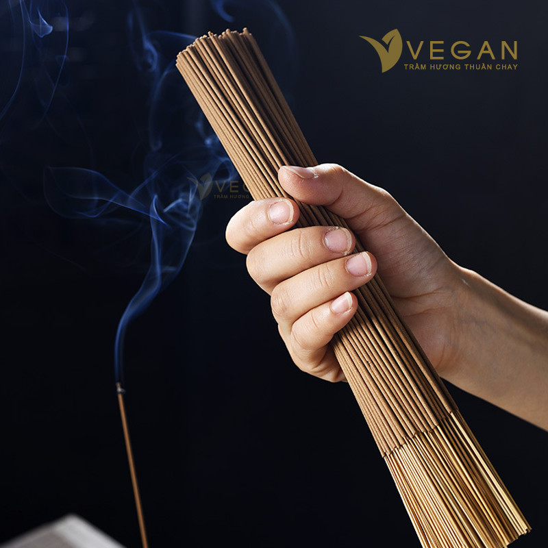 Nhang sạch được làm từ nguyên liệu tự nhiên