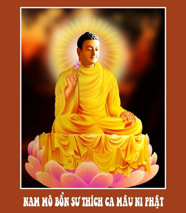 Nhìn ảnh Phật Thích Ca Mâu Ni, người ta cảm nhận được sự thanh tịnh và bình an.