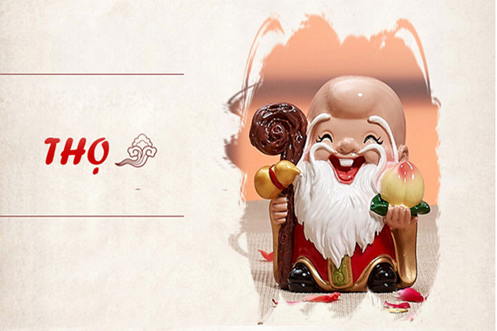 Ông Thọ tượng trưng cho sức khỏe và tuổi thọ