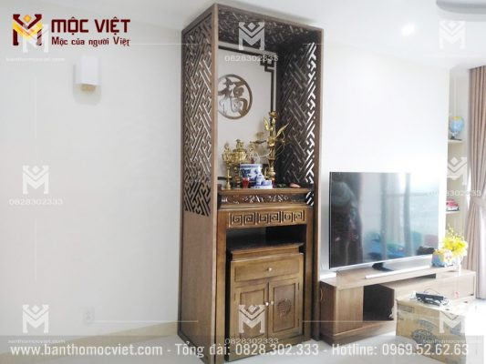 Phòng Thờ Chung Cư Đẹp Hiện Đại
