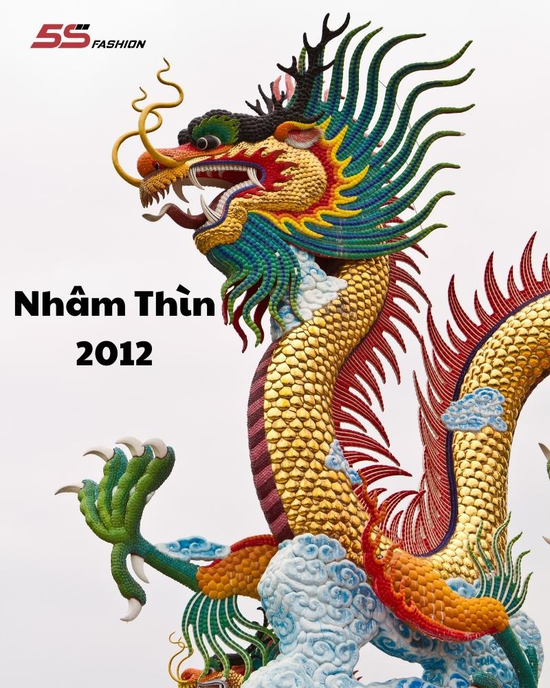 Rồng vàng biểu tượng năm Nhâm Thìn, con giáp của người sinh năm 2012