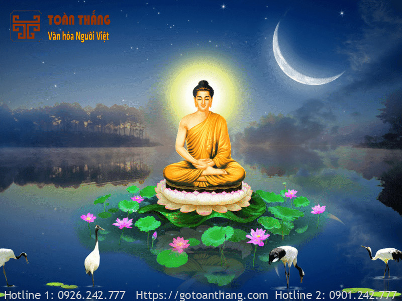 Thái tử Tất Đạt Đa sau khi chứng kiến tứ khổ, quyết tâm tìm con đường giác ngộ