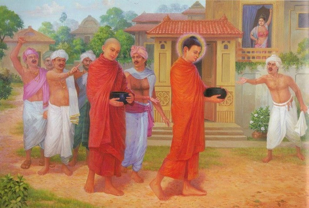 Thiền sư đang thực hành thiền định, biểu tượng của sự kham nhẫn và tĩnh tâm