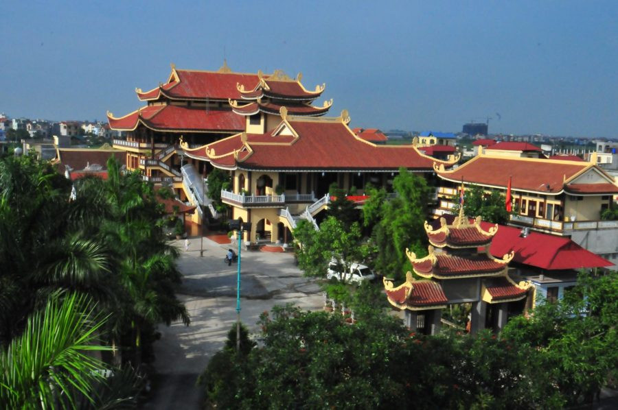 Thiền viện Sùng Phúc tại Hà Nội, một trong những nơi tổ chức lễ hằng thuận