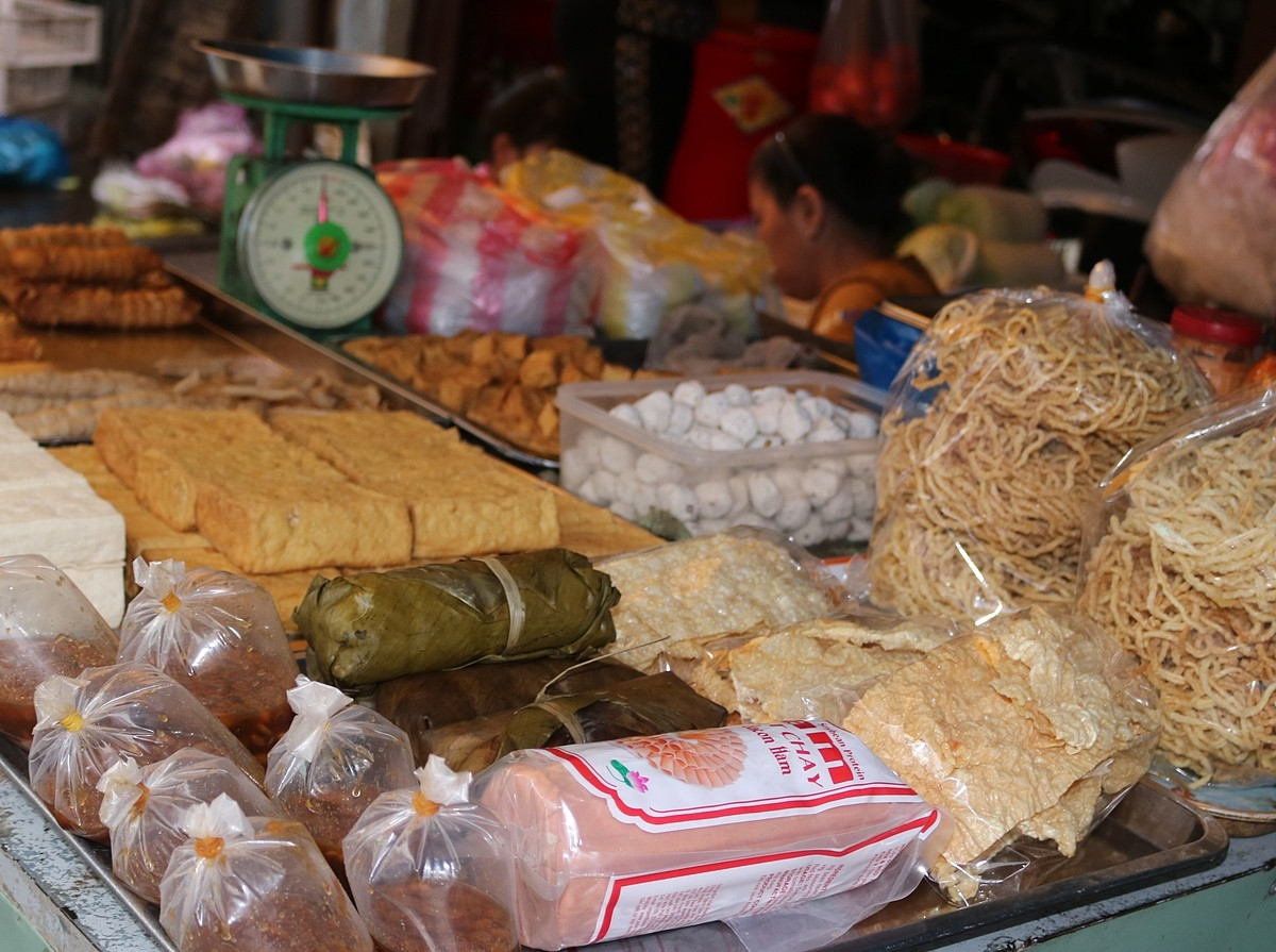 Thực phẩm chay không rõ nguồn gốc