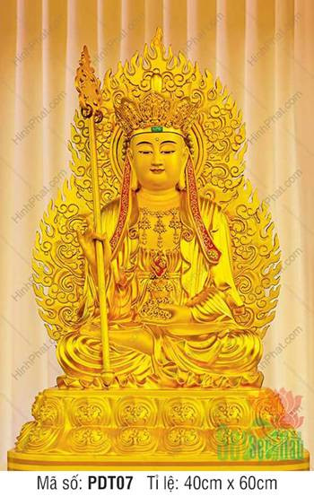 Tôn ảnh Địa Tạng Vương Bồ Tát