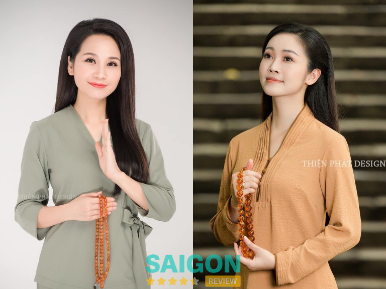 Tổng quan không gian cửa hàng pháp phục trang nhã q.5 với thiết kế tinh tế và không khí an lành.