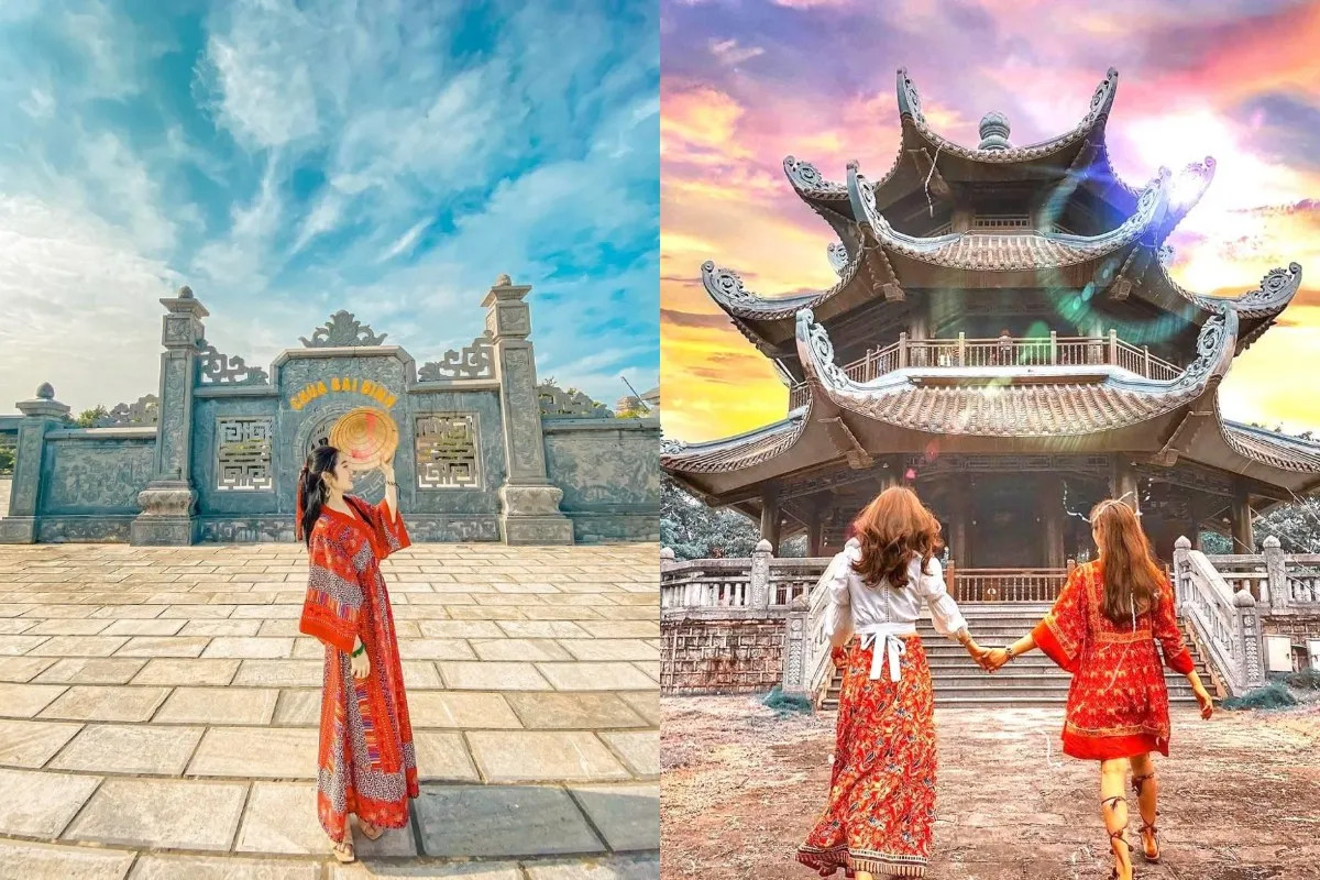 Trang phục đi chùa kín đáo, thanh lịch, không phản cảm