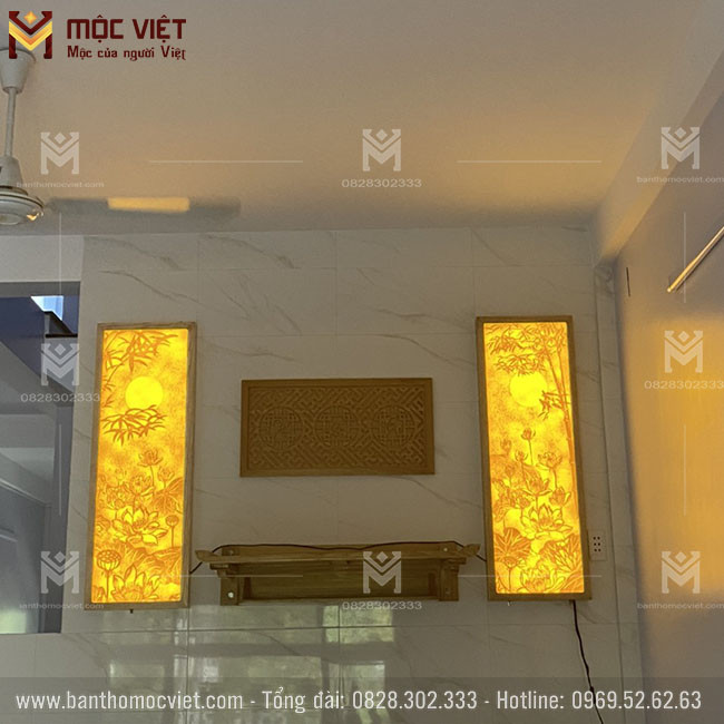 Trang Thờ Đẹp Được Thiết Kế Đơn Giản Tinh Tế