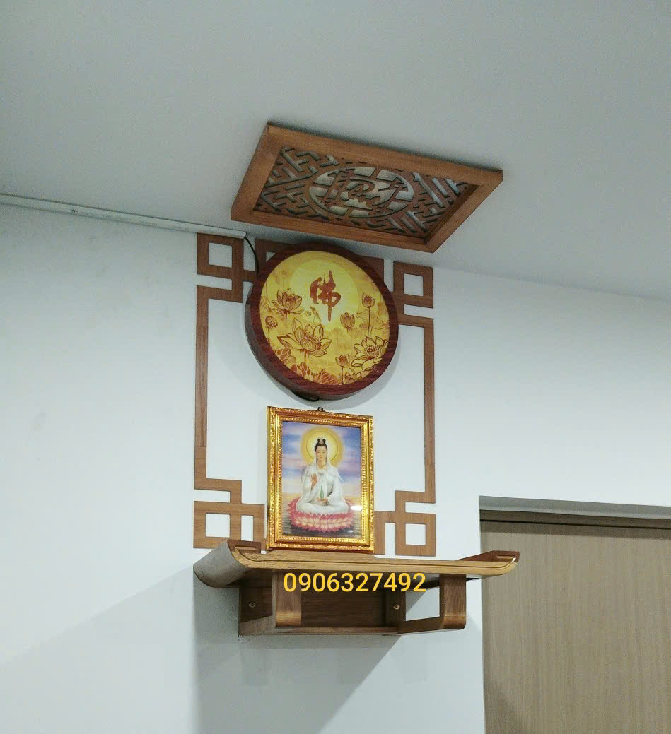 Tượng mẹ Quan Âm thờ trong nhà thanh tịnh