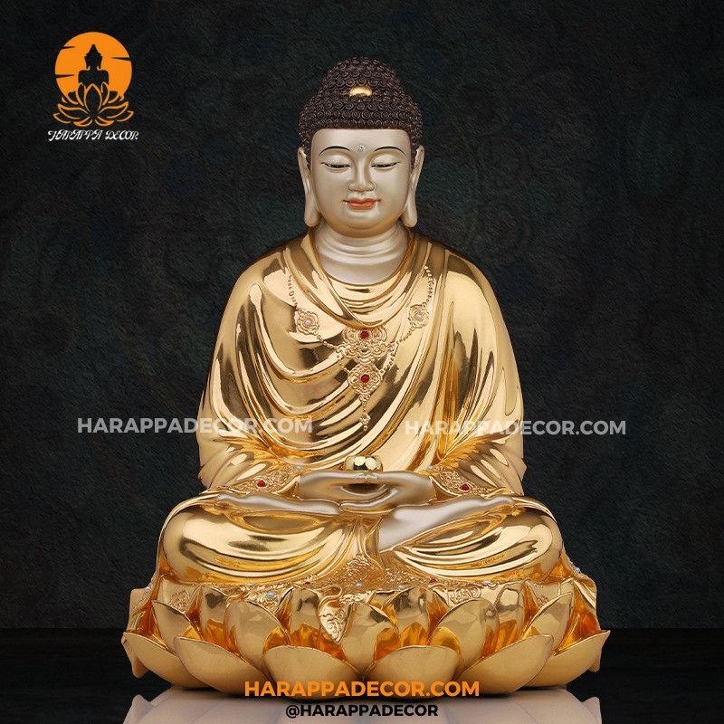 Tượng Phật Thích Ca bằng đồng uy nghi