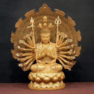 Tượng Thiên Thủ Thiên Nhãn bằng gỗ hương