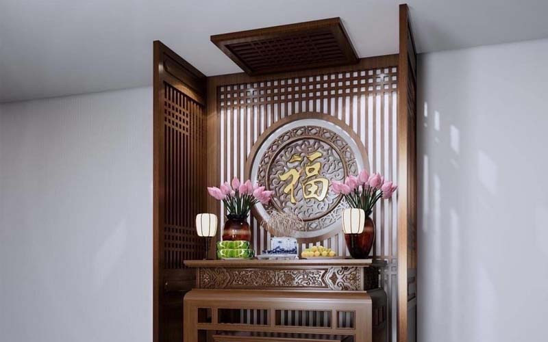Vị trí thần đất (Thổ Địa) trên bàn thờ ngũ tự có vai trò quan trọng