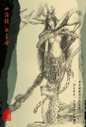Vương Mẫu Nương Nương và chư tiên nữ