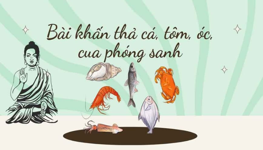 Tổng hợp 5 bài cúng phóng sinh thường dùng