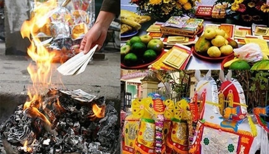 Từng bước thực hiện nghi thức cúng hóa vàng