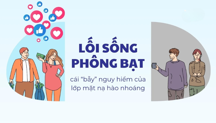 Xây dựng hình hào nhoáng khác so với thực tế